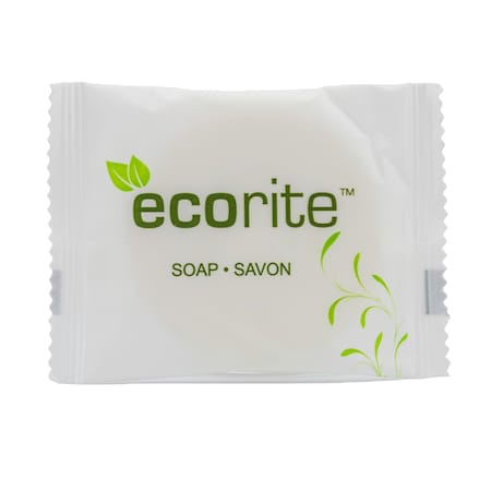 Ecorite Ecorite Soap, 30gm, Round, Paper Sachet, Cucumber and Melon, PK 288 HA-ER-006
